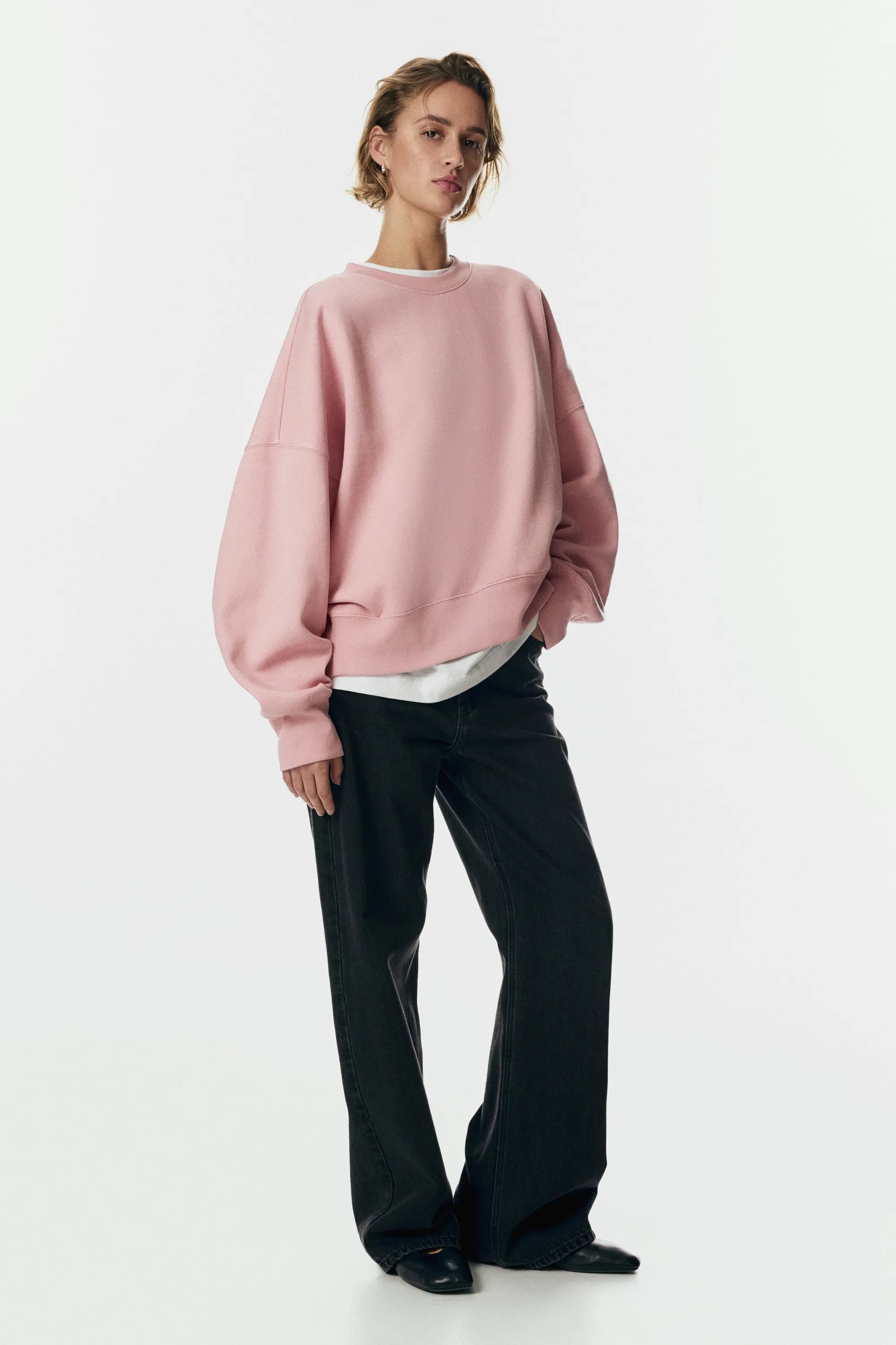Sweat oversize - Rose