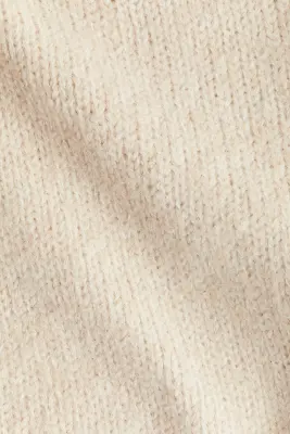 Pull à col cheminée - Beige clair — photo 3
