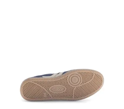 Baskets Gabor 73.300.16 Bleues - Cuir Lacets Grande Pointure Femme — photo 5