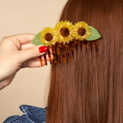 Peigne Tournesol Coucou Suzette — photo 1
