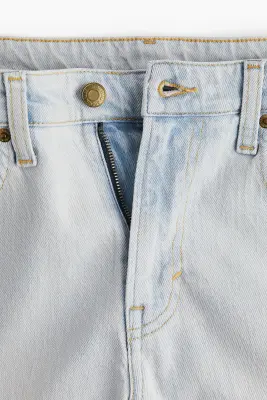 Flared High Jeans - Bleu denim pâle — photo 2