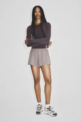 Top de sport réfléchissant Slim Fit CoolMove™ - Bruyère foncé — photo 1