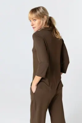 Chemise en viscose et élasthanne — photo 2