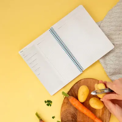 Carnet de recettes A5 – Papier Tigre — photo 2