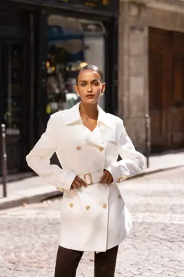 Leanne Short Trench Coat — photo 1