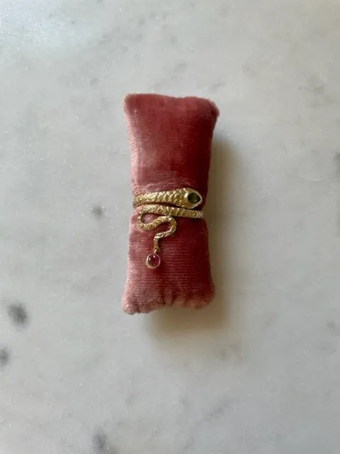 Nouveau ! ROOM SERVICE JEWELRY Bague Angitia Tourmaline