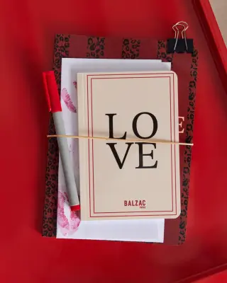 Carnet A6 ecru Love — photo 5