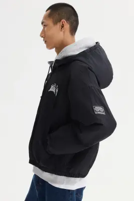 Veste coupe-vent matelassée en nylon - Noir/Team Meadows — photo 4
