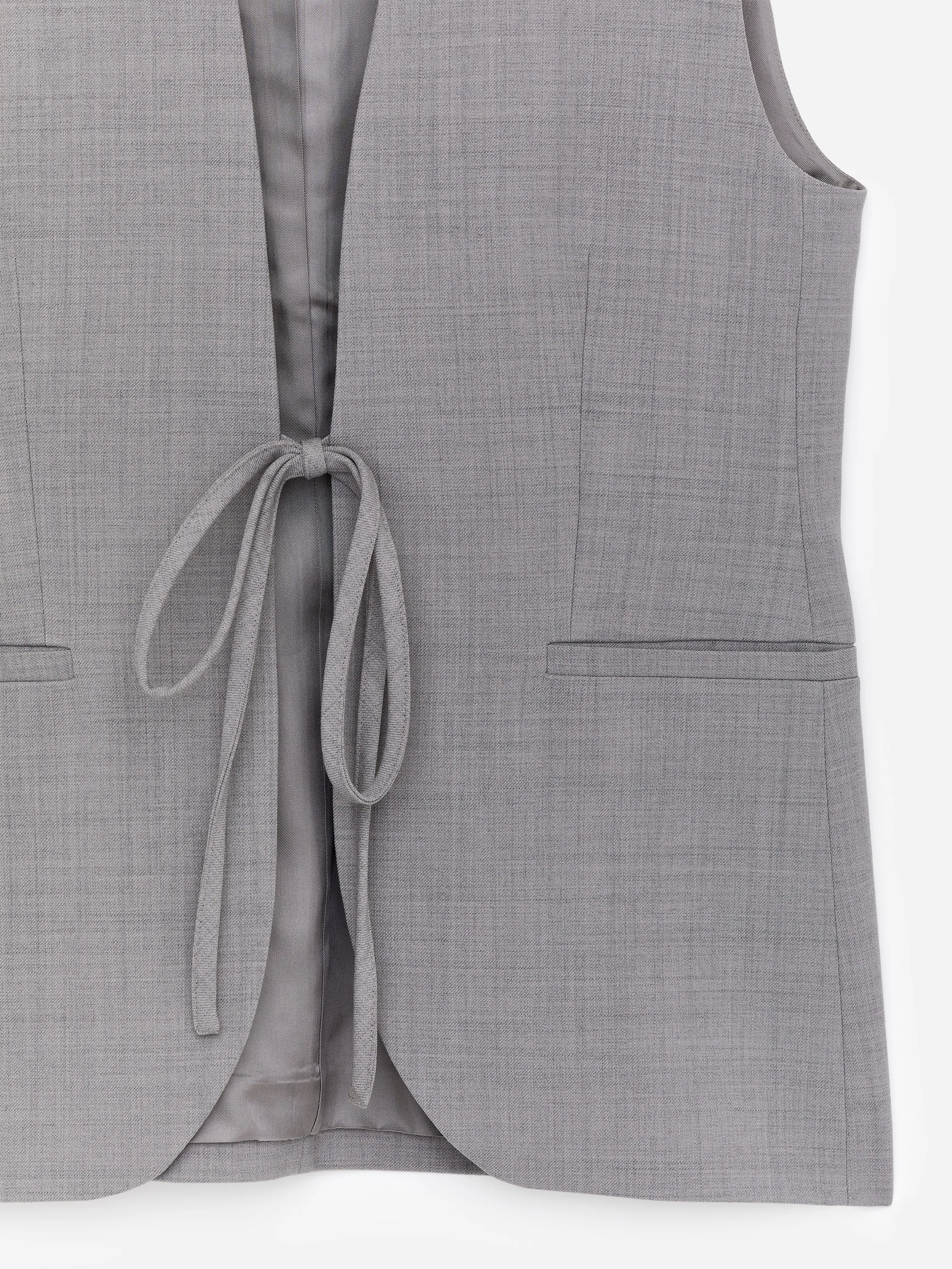 Gilet tailleur - gris
