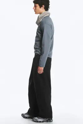 Pantalon à enfiler Barrel - Noir — photo 2