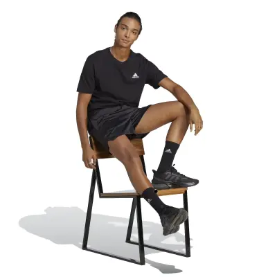ADIDAS TEE SHIRT Noir — photo 4