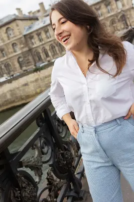 Pantalon Marion - rayé — photo 5