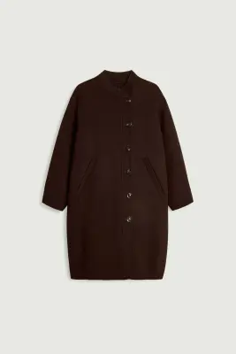 MANTEAU BEAULIEU CHOCOLAT — photo 5