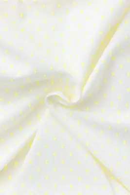 Coupon 3 m en coton plumetis — photo 1