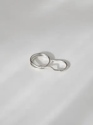 Bague double Nazaré — photo 5