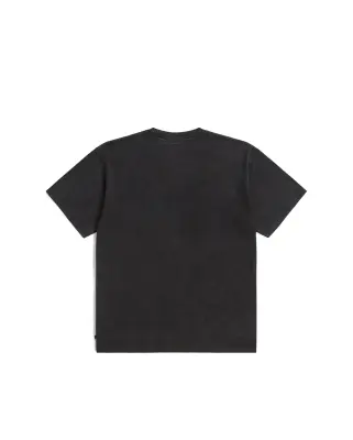 Gilded Acid Washed T-Shirt Black — photo 4