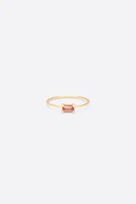 BAGUE ALBA - Or jaune 18 carats — photo 2