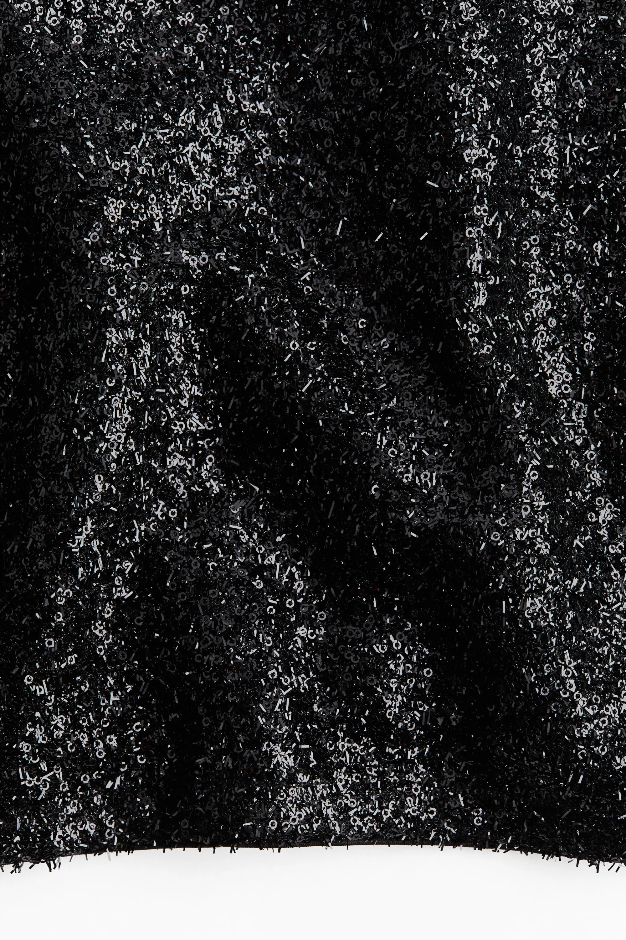 Top à sequins - Noir/scintillant