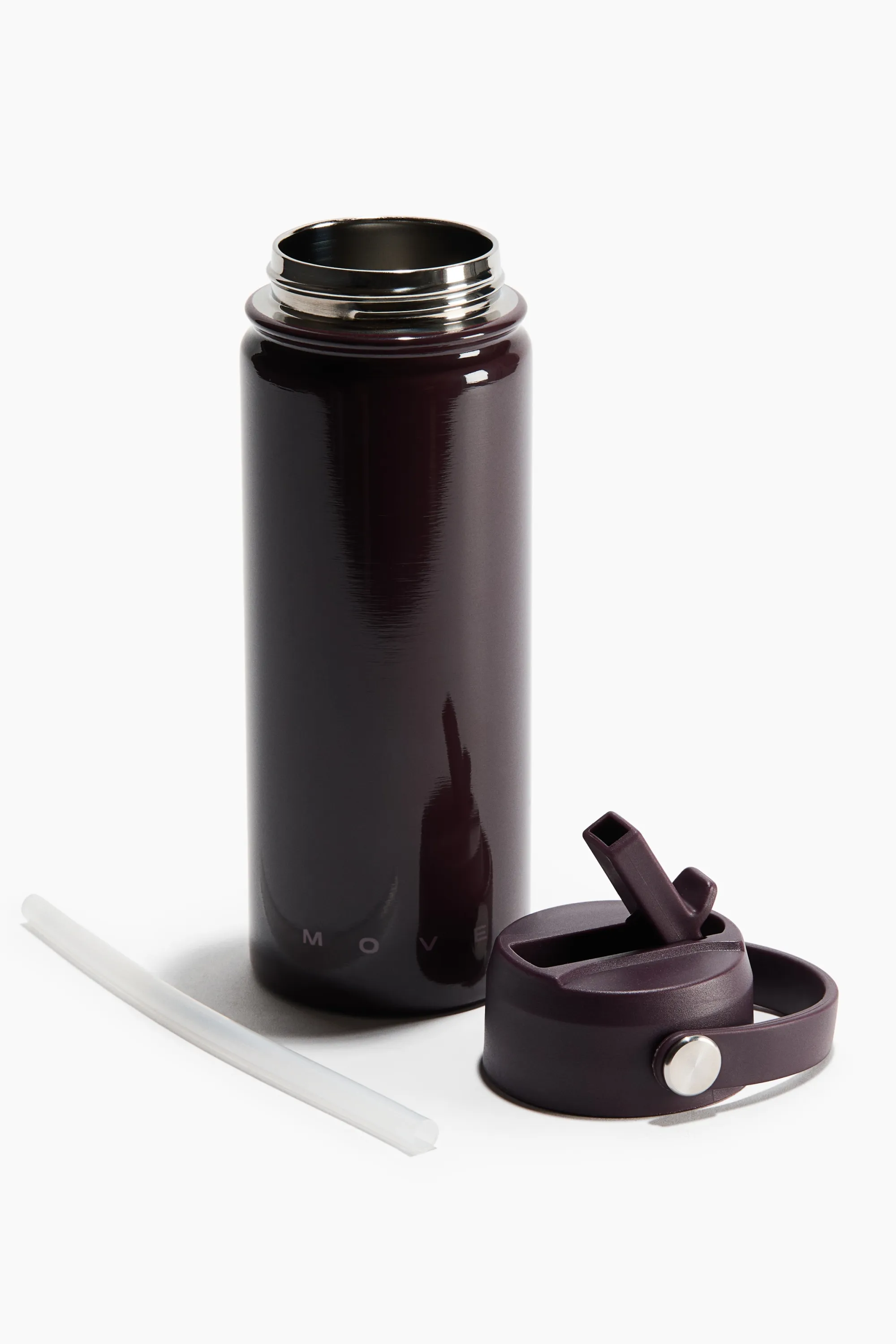 Gourde de sport en inox - Rouge cerise