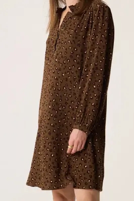 Robe Solene Leo Kaki — photo 5