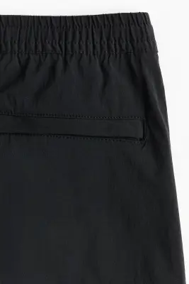 Pantalon cargo Regular Fit - Noir — photo 4