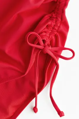 MAMA Maillot de bain paddé High Leg - Rouge vif — photo 4
