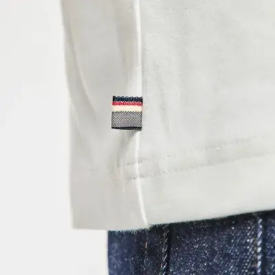 T-shirt homme Isao écru — photo 5