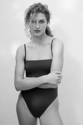 Maillot de bain paddé High Leg - Rouge — photo 3