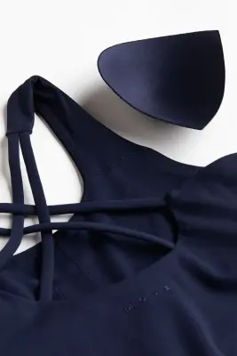 Débardeur de sport SoftMove™ - Bleu marine — photo 4