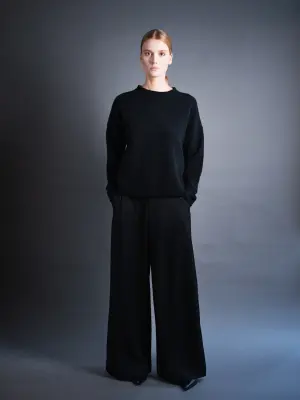 PANTALON AMPLE À PLIS — photo 2