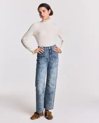 Pull Jasmine écru — photo 3