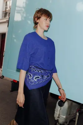 Pull / cardigan recto verso — photo 2