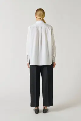 CHEMISE SAPHIR BLANC — photo 3
