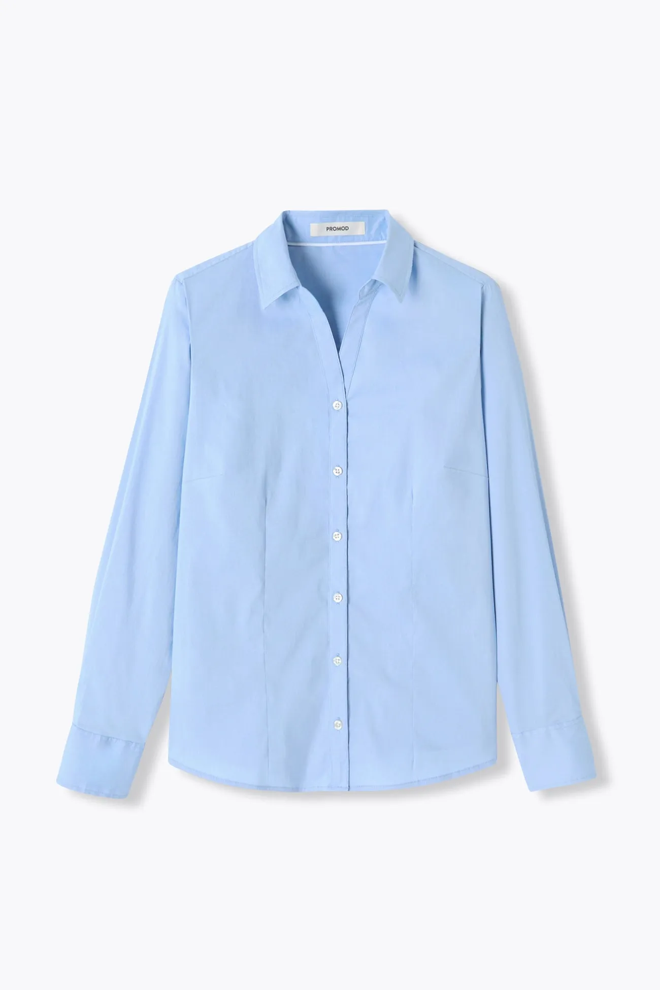 Chemise cintrée unie Femme