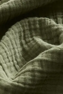 Robe de chambre en mousseline - Vert — photo 2