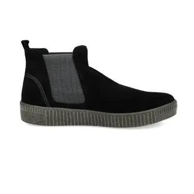 Bottines Gabor 53.731.17 Noires - Daim Talon Moyen Grande Pointure Femme — photo 3