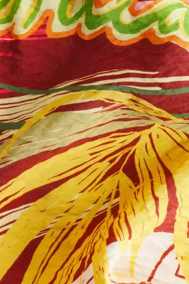 Short à motif - Rouge foncé/motif — photo 4
