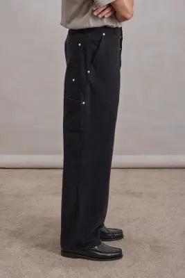 Pantalon Soft Single Knee - Noir — photo 5