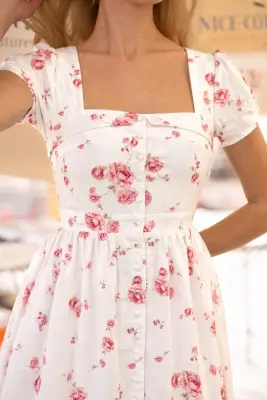 Estelle Button Down Dress — photo 4