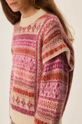 Pull Coco Jacquard Loup — photo 5