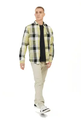 CAMEL ACTIVE CHINO GRANDE LONGUEUR Ecru — photo 2