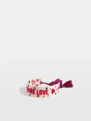 Bracelet Tissé Zadig Love — photo 3