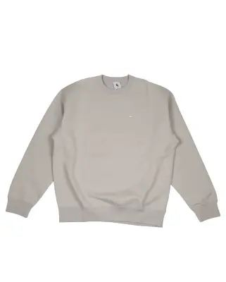 Solo Swoosh Fleece Sweatshirt Light Bone — photo 1