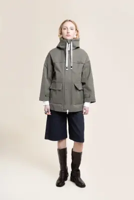 Flotte – Parka Froissart Kaki — photo 3