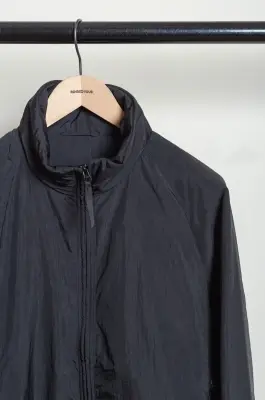 Kaptain Sunshine – KS26FJK17 Shrink Nylon Puffer Jacket – BLACK — photo 4