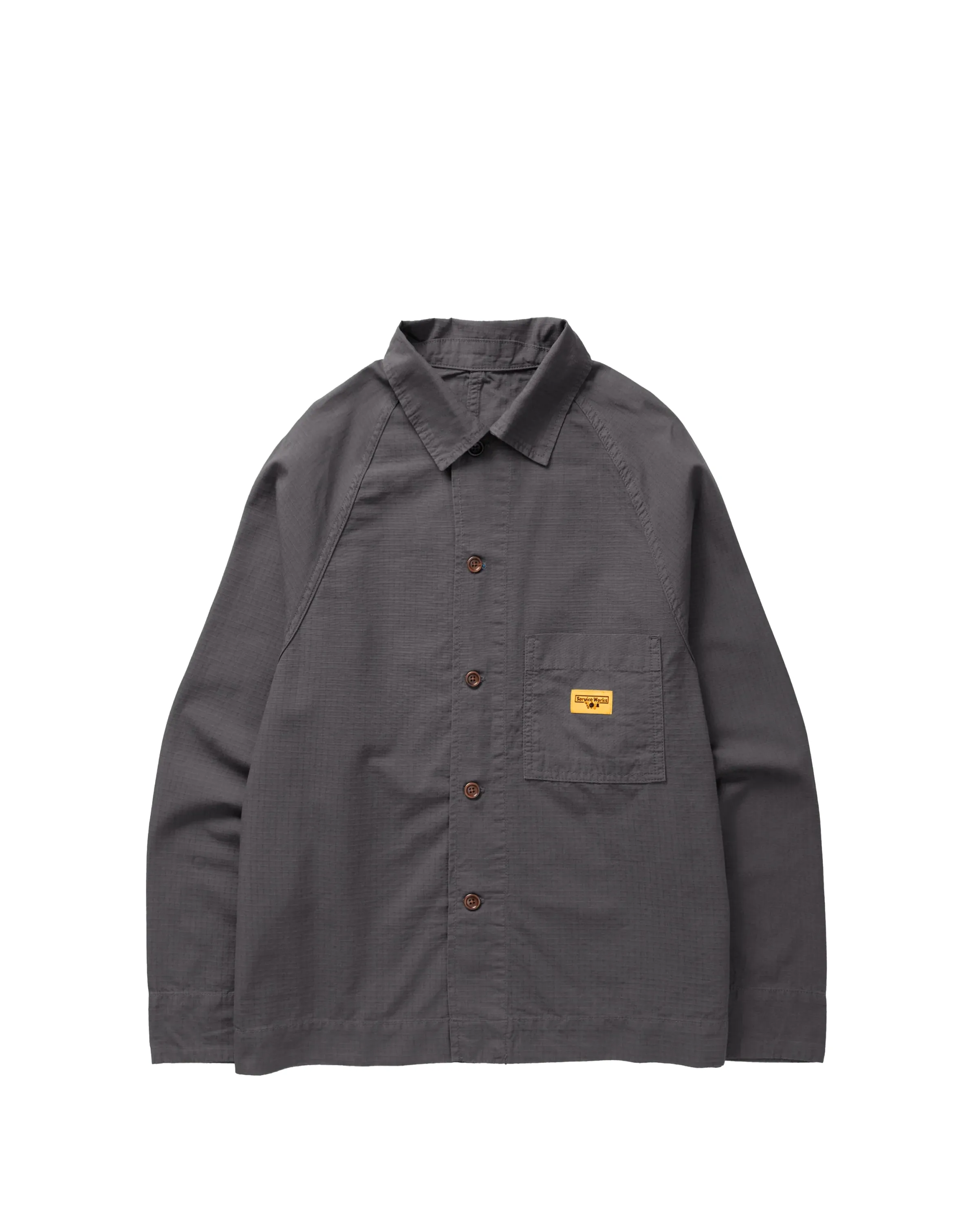 Ripstop FOH Jacket Washed Black
