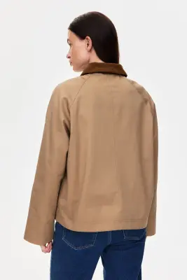 MAMA Veste de portage Before & After en twill - Beige — photo 2