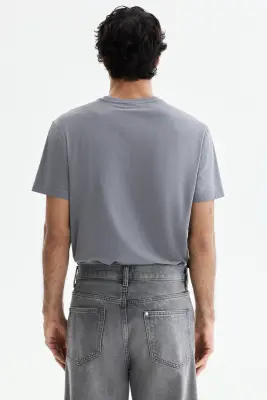 T-shirt COOLMAX® Slim Fit - Gris — photo 1