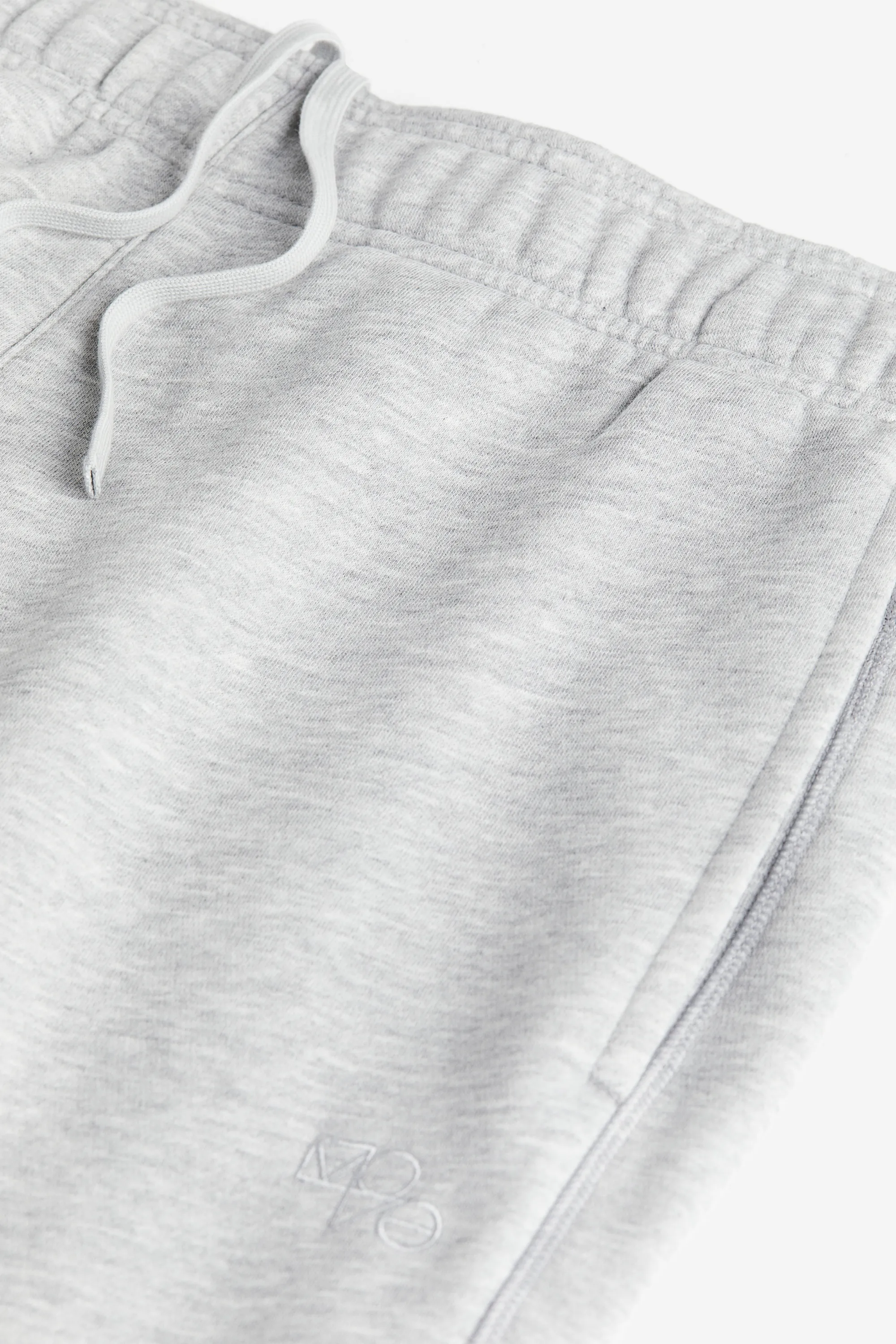 Pantalon jogger de sport Regular Fit - Gris clair chiné
