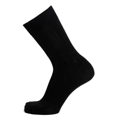 Chaussettes fil d’Ecosse Noir — photo 1